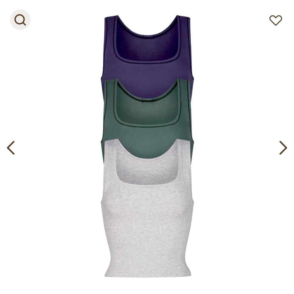 Skims 3 pack multi-color
